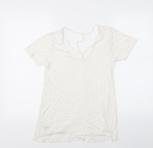 Primark Womens White   Basic T-Shirt Size 8