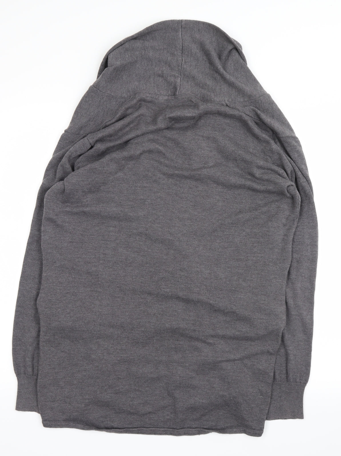 Soul Star Womens Grey   Cardigan Jumper Size L