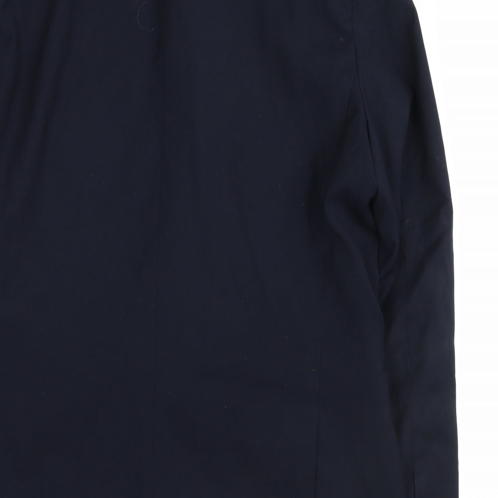 Mens UK Size 42 Topman Regular Blue Suit Jacket
