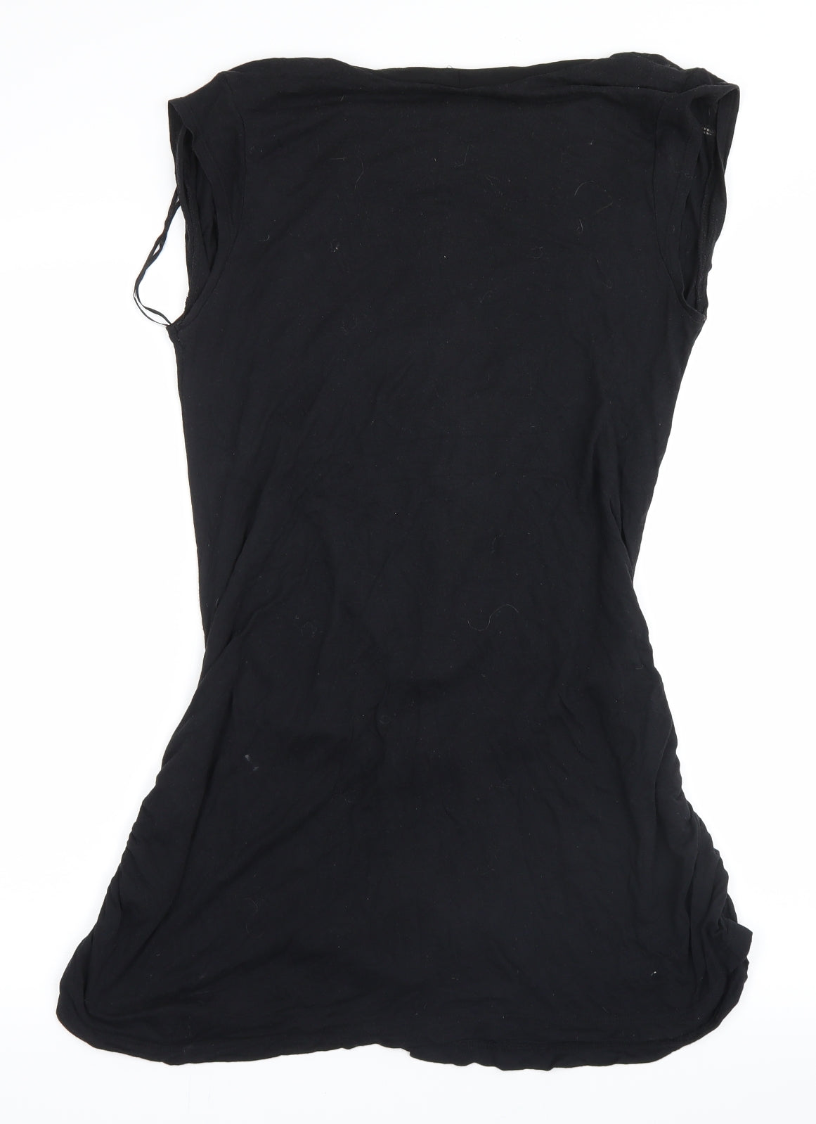 Womens UK Size 10 NEXT Black Basic Blouse