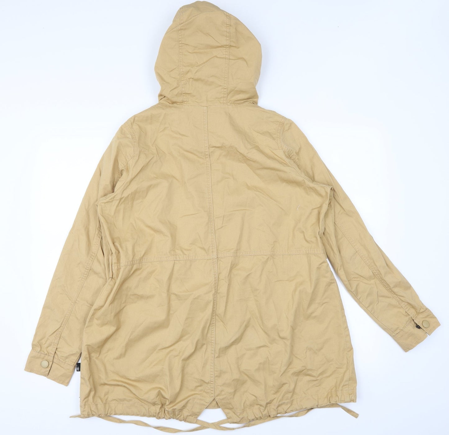 muguoguomu Womens Brown   Parka Coat Size M