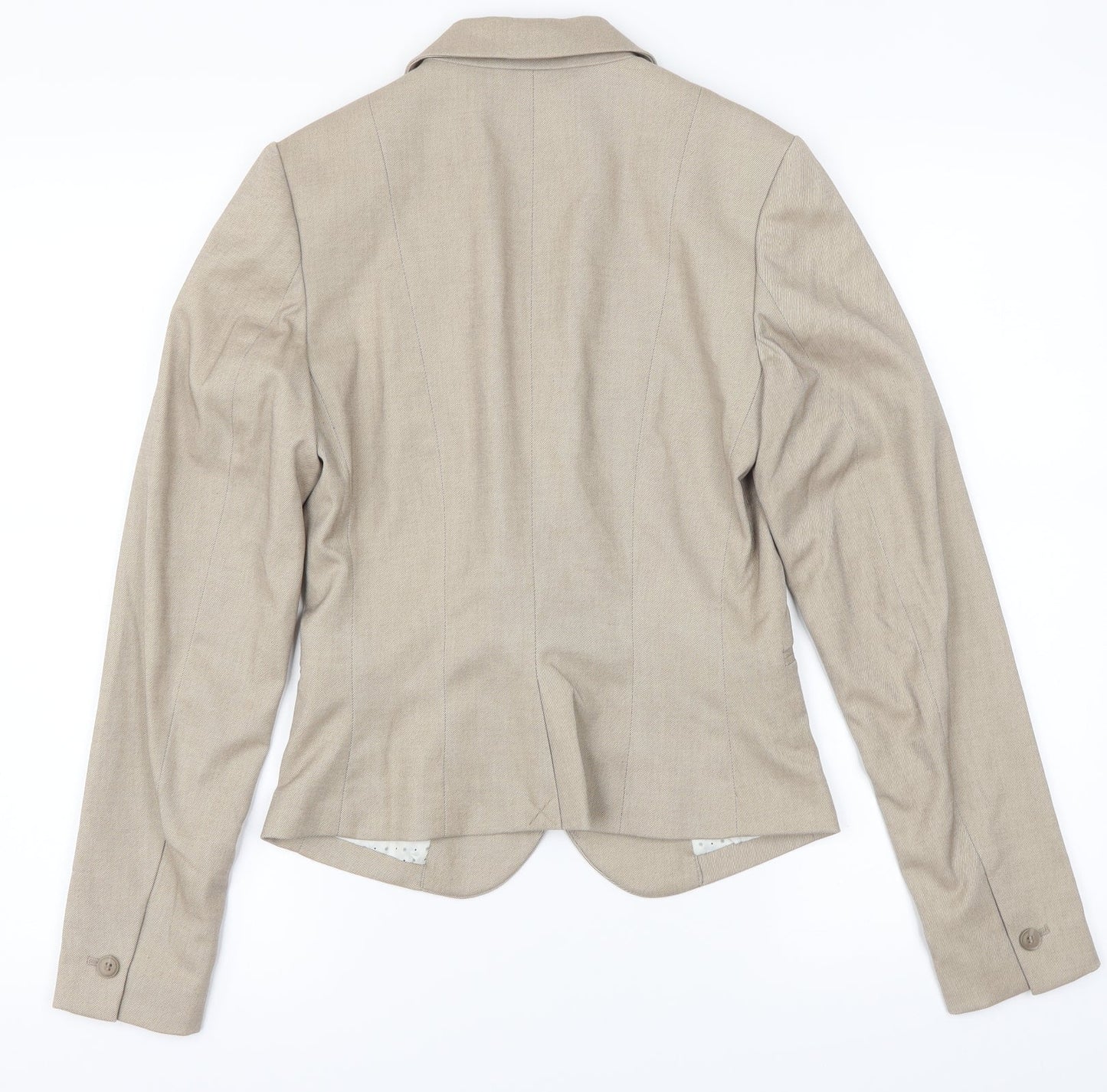 Womens UK Size 34 H&M Brown Jacket