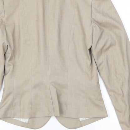 Womens UK Size 34 H&M Brown Jacket