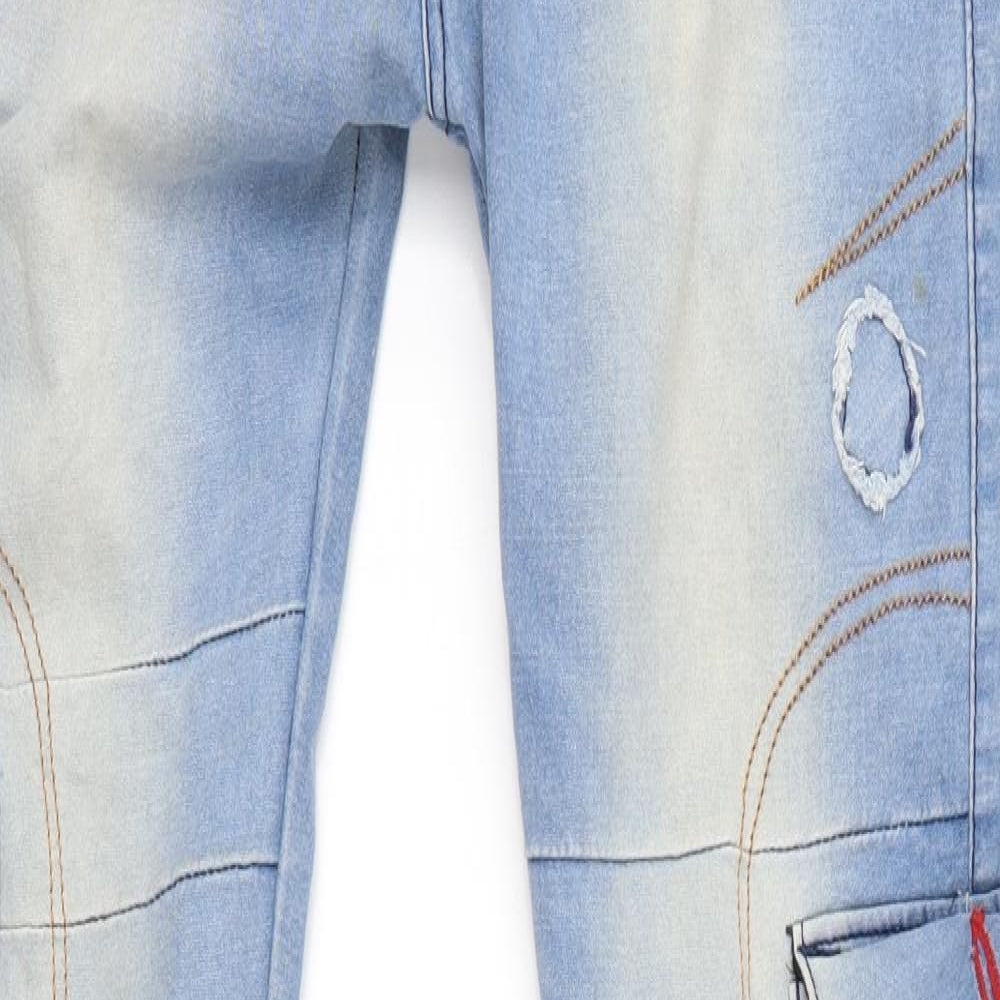 Womens UK Size 28 in Denim Regular Fit Skinny Blue Jeans