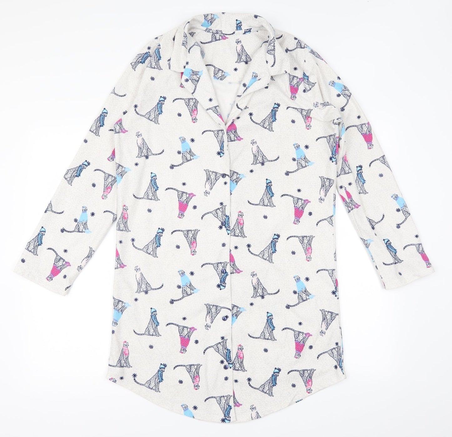 George Womens Grey   Shirt Dress  Size S