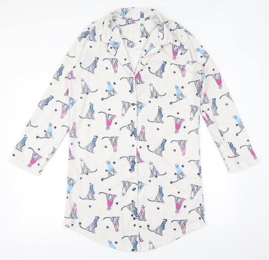 George Womens Grey   Shirt Dress  Size S