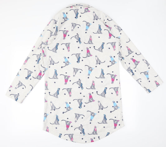 George Womens Grey   Shirt Dress  Size S