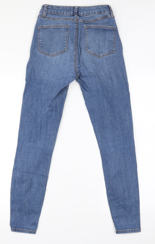 Denim Co  Womens Blue   Skinny Jeans Size 8 L25 in