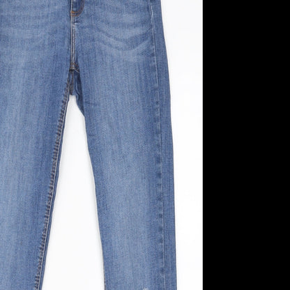 Denim Co  Womens Blue   Skinny Jeans Size 8 L25 in
