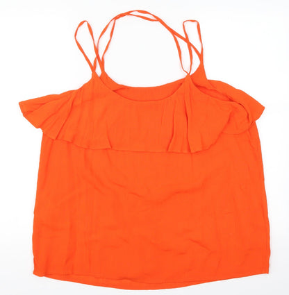 Womens UK Size XL Vera Moda Red Basic Blouse