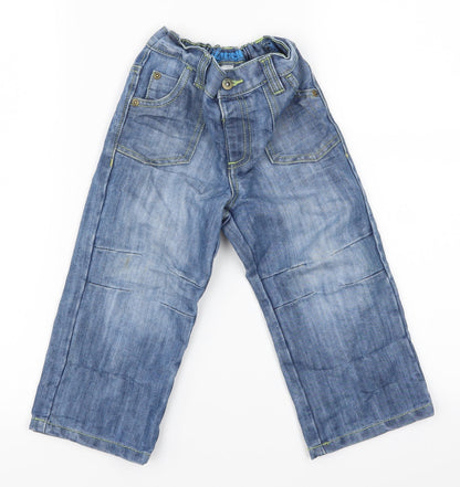 George Baby Blue   Cargo Jeans Size 18-24 Months