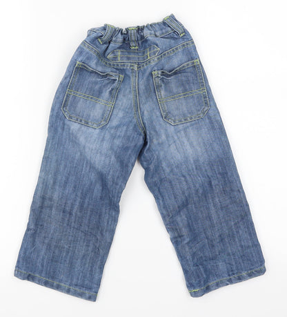 George Baby Blue   Cargo Jeans Size 18-24 Months