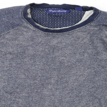 English Laundry Mens Blue   Pullover Jumper Size L