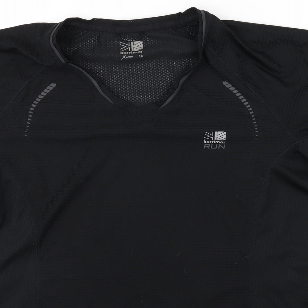 Karri# Mens Black    T-Shirt Size 16