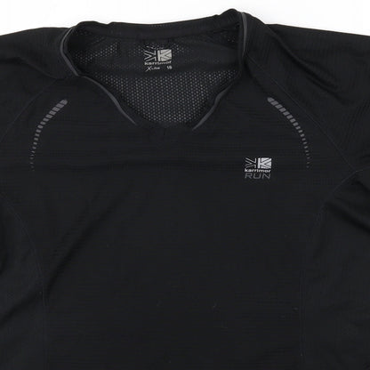 Karri# Mens Black    T-Shirt Size 16
