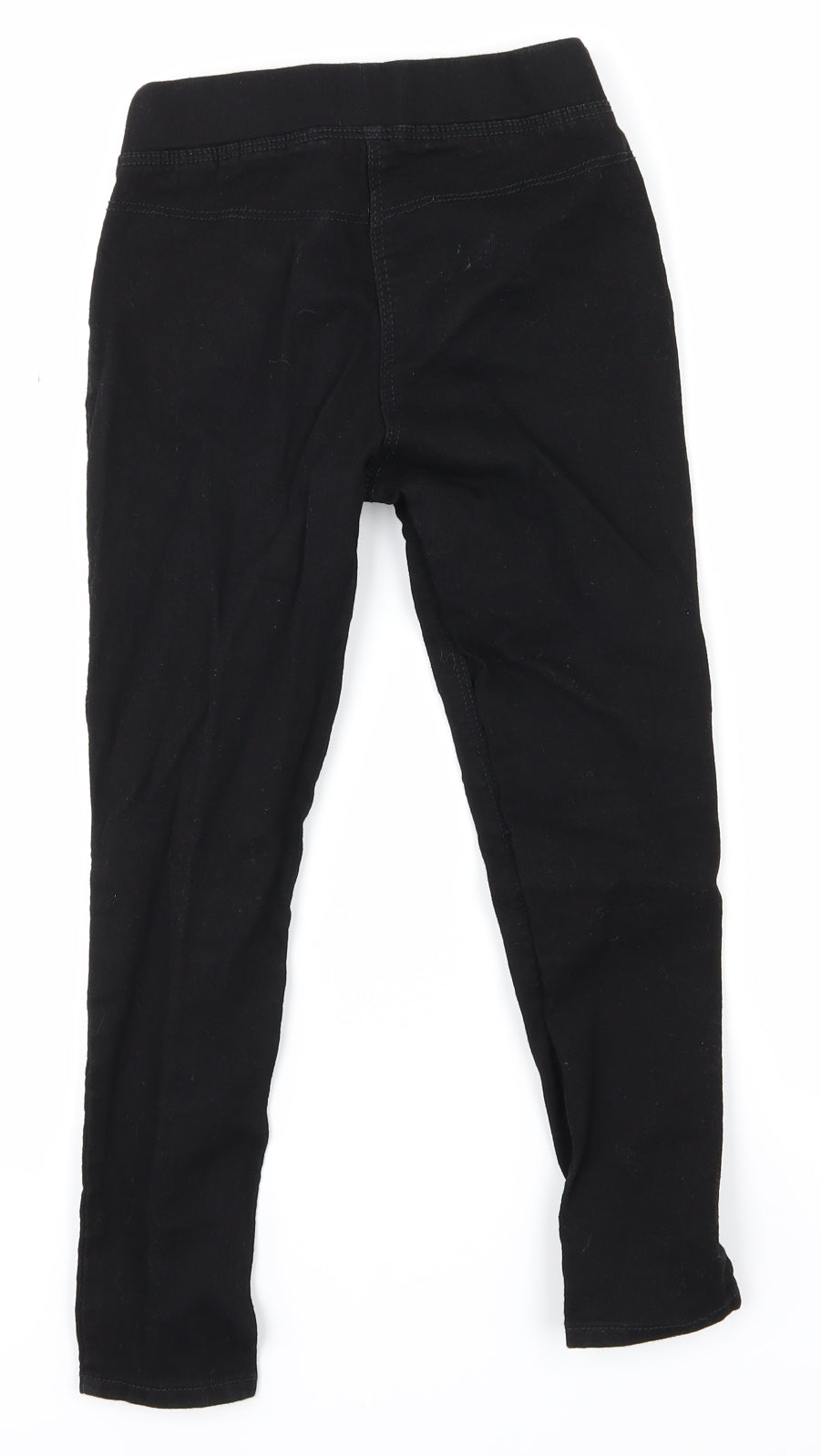 George Girls Black   Skinny Jeans Size 7-8 Years