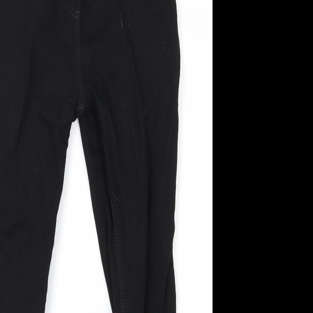 George Girls Black   Skinny Jeans Size 7-8 Years
