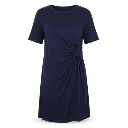 Limited Womens Blue   Shirt Dress  Size 48