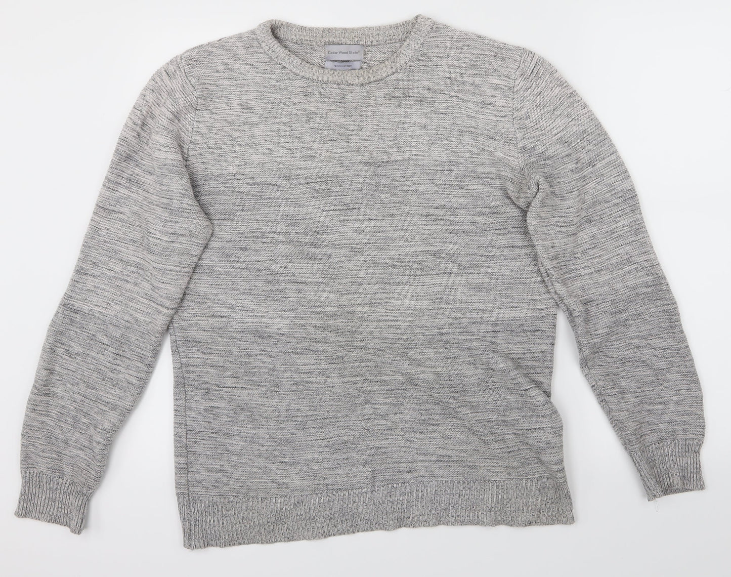 Cedarwood State Mens Grey   Pullover Jumper Size XS