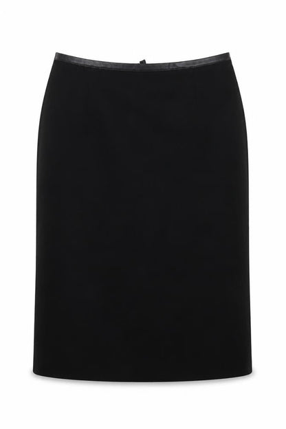 Award Womens Black   A-Line Skirt Size 40