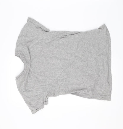 George Boys Grey   Basic T-Shirt Size 8-9 Years  - graphic