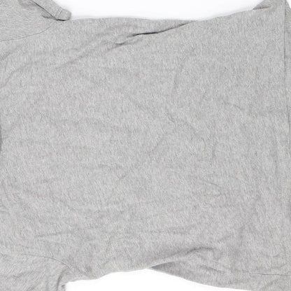 George Boys Grey   Basic T-Shirt Size 8-9 Years  - graphic