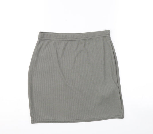 I SAW IT FIRST Womens Grey   A-Line Skirt Size 10