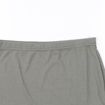 I SAW IT FIRST Womens Grey   A-Line Skirt Size 10