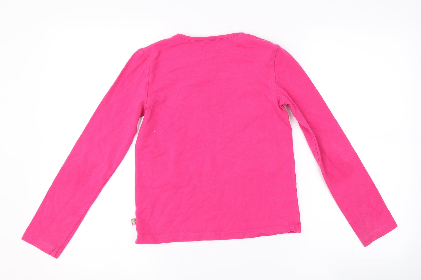 Rosalina Girls Pink   Basic T-Shirt Size 10 Years