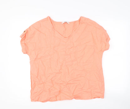 TU Womens Pink   Basic T-Shirt Size 12