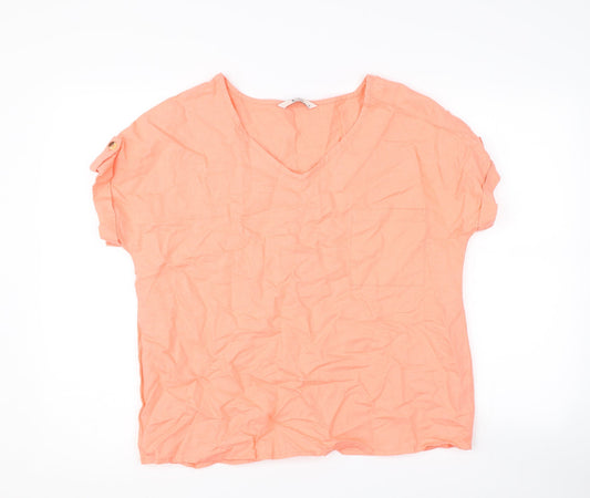 TU Womens Pink   Basic T-Shirt Size 12