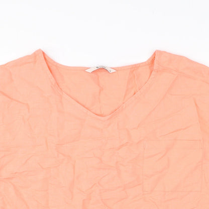 TU Womens Pink   Basic T-Shirt Size 12