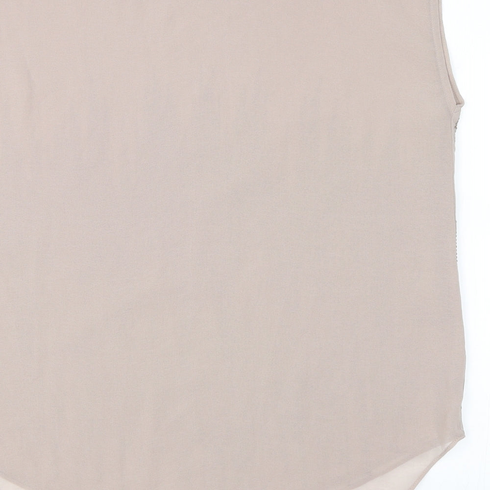 Womens UK Size 10 Warehouse Green Basic Tank