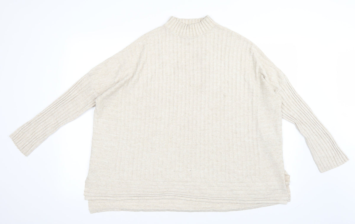 New Look Womens Beige   Pullover Jumper Size S