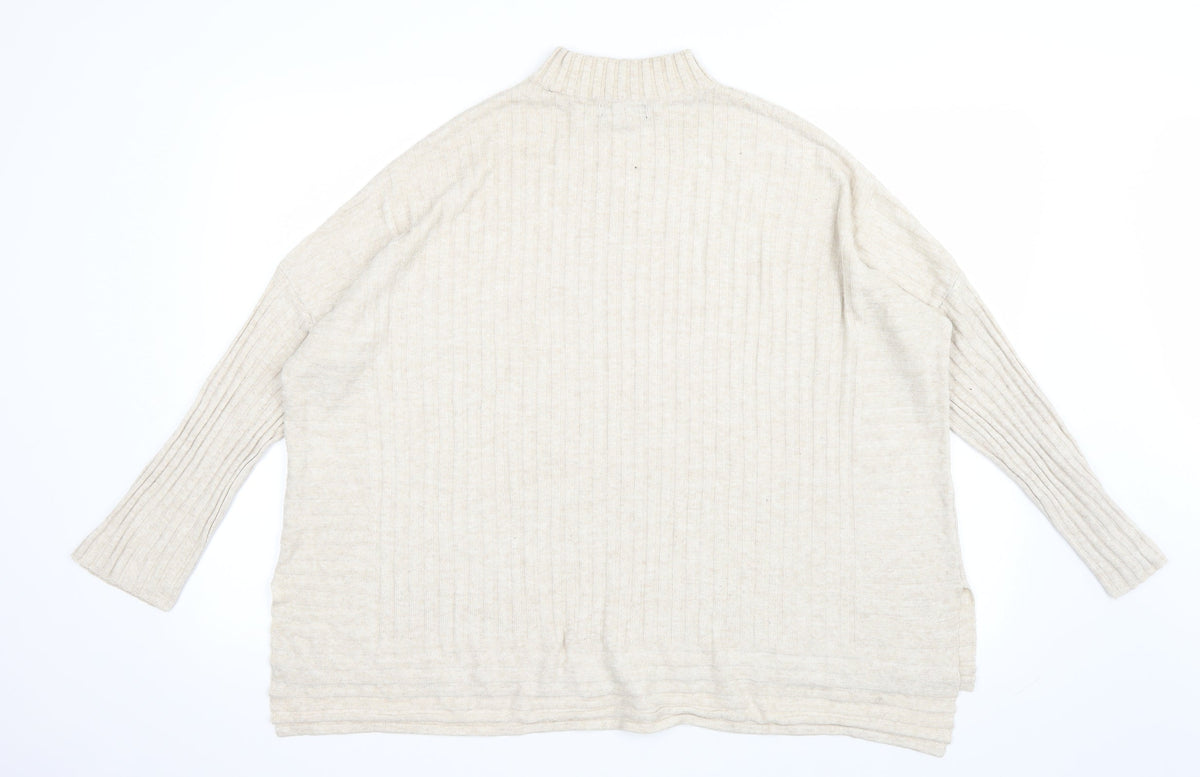 New Look Womens Beige   Pullover Jumper Size S