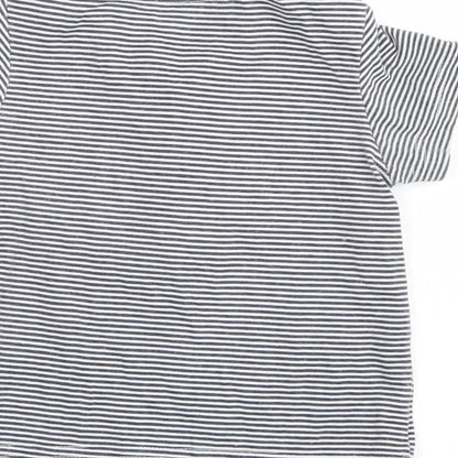Lee Cooper Boys Blue Striped  Basic Polo Size 18-24 Months