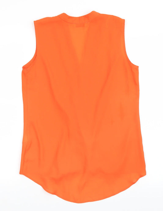 Paraphrase Womens Orange   Basic Blouse Size 10