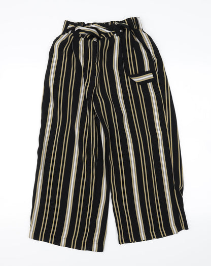 New Look Womens Multicoloured Striped  Trousers  Size 8 L27 in