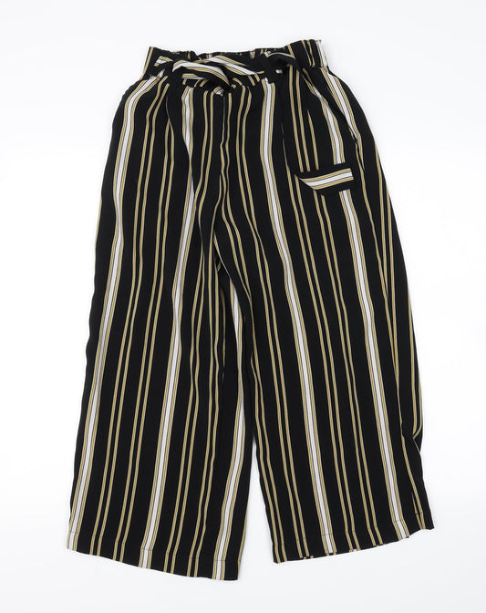 New Look Womens Multicoloured Striped  Trousers  Size 8 L27 in
