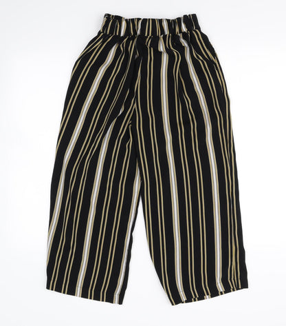 New Look Womens Multicoloured Striped  Trousers  Size 8 L27 in