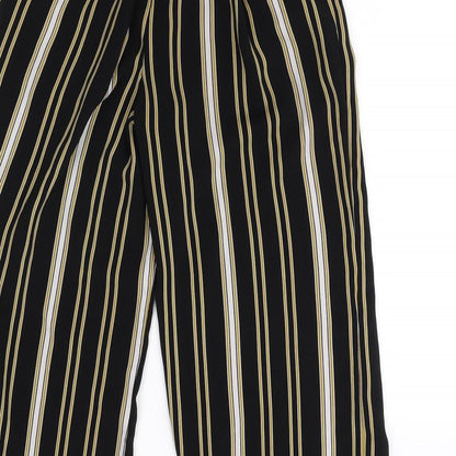 New Look Womens Multicoloured Striped  Trousers  Size 8 L27 in