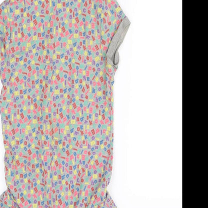 H&M Womens Grey Polka Dot  Jumper Dress  Size 6