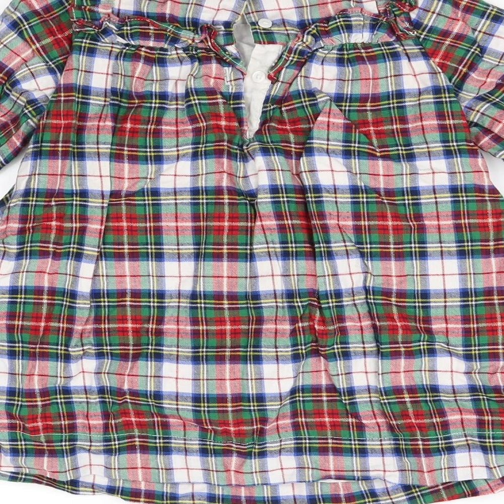 Gap Girls Multicoloured Check  Fit & Flare  Size 18-24 Months