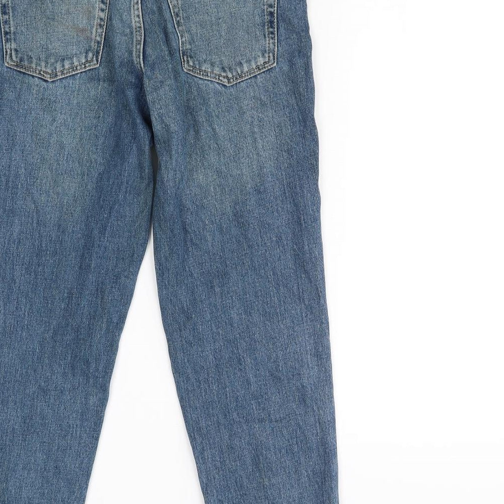 Topshop Womens Blue   Straight Jeans Size 26 in L26.5 in