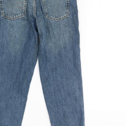 Topshop Womens Blue   Straight Jeans Size 26 in L26.5 in