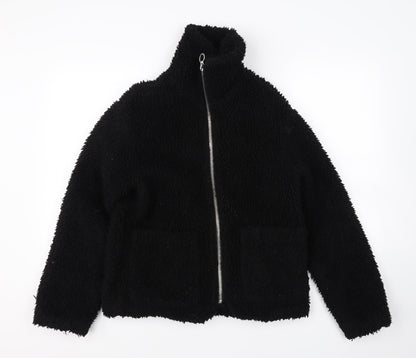 Womens UK Size XS Topshop Black Jacket