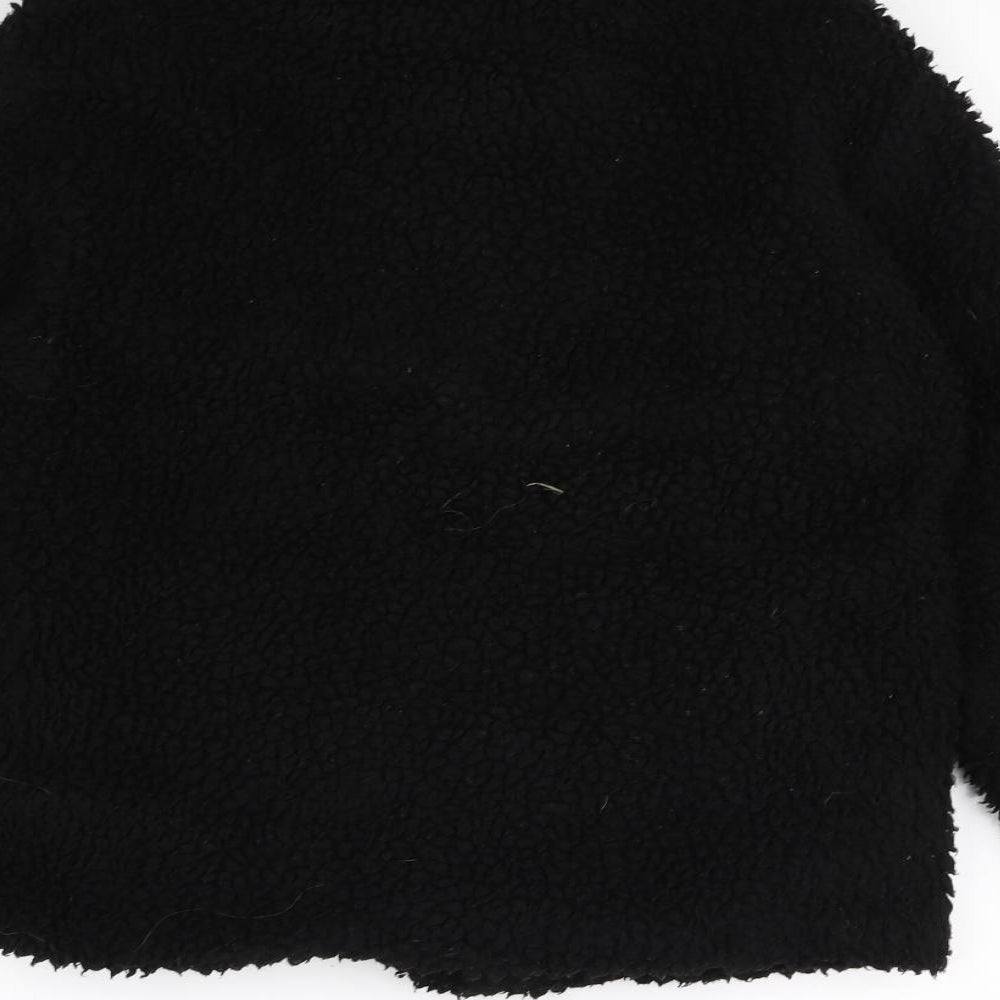 Womens UK Size XS Topshop Black Jacket