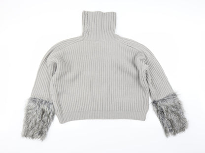 LESULA Womens Grey   Pullover Jumper Size 12
