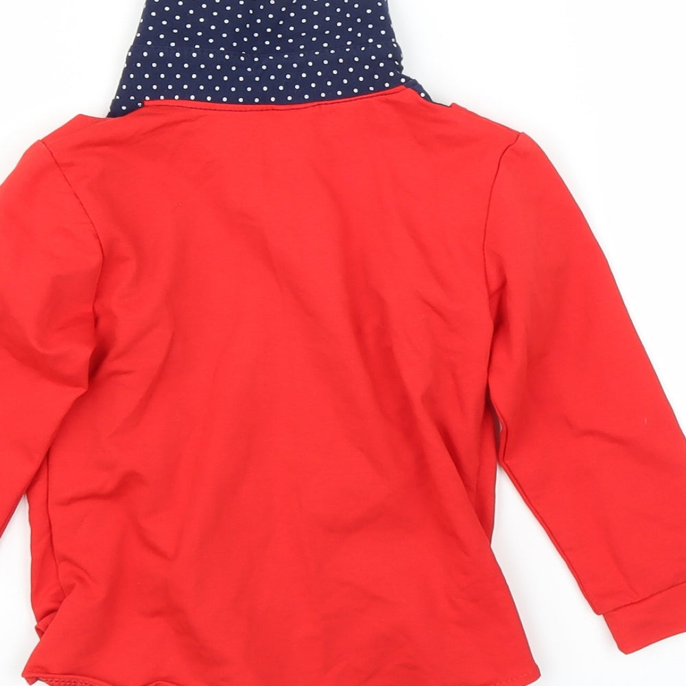 Preworn Baby Red   Jacket  Size 18-24 Months