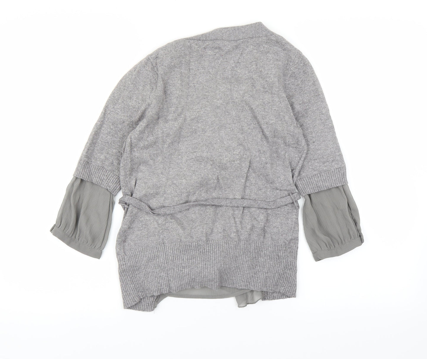Womens UK Size 8 NEXT Grey Basic T-Shirt